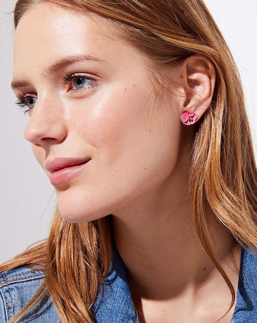 Boucles d’oreilles fleur