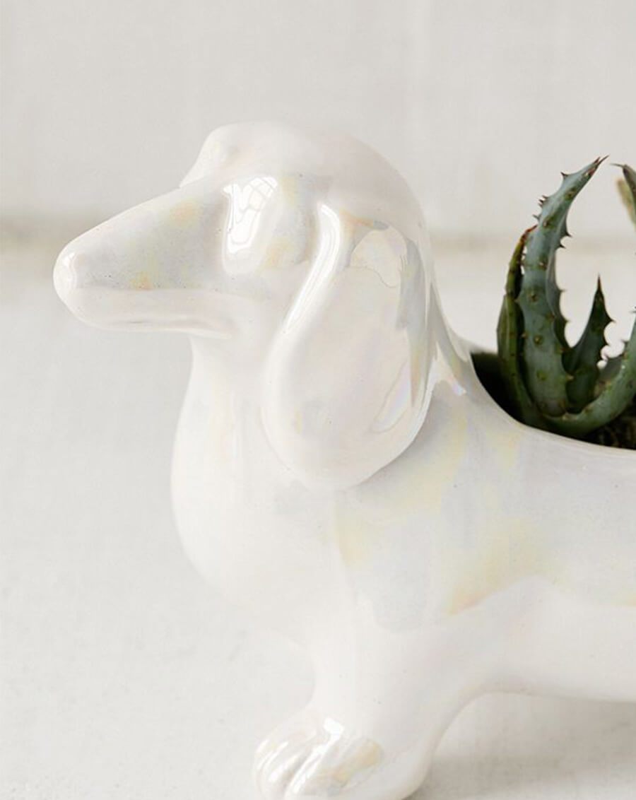 Dachshund Planter